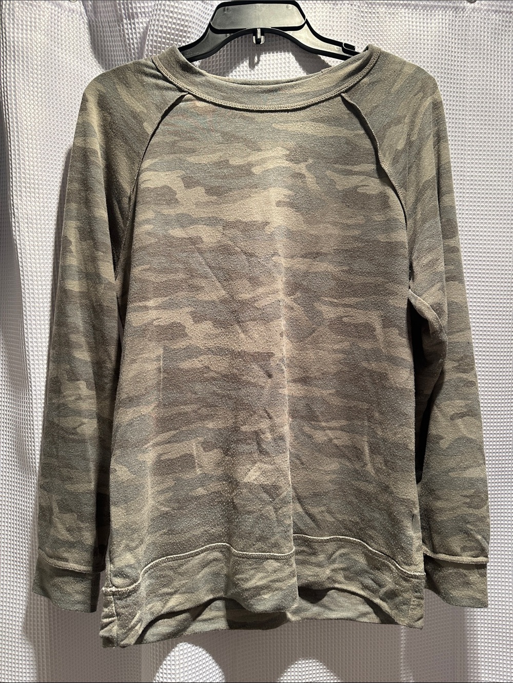 Women’s Caslon Camo Crewneck Sweater S